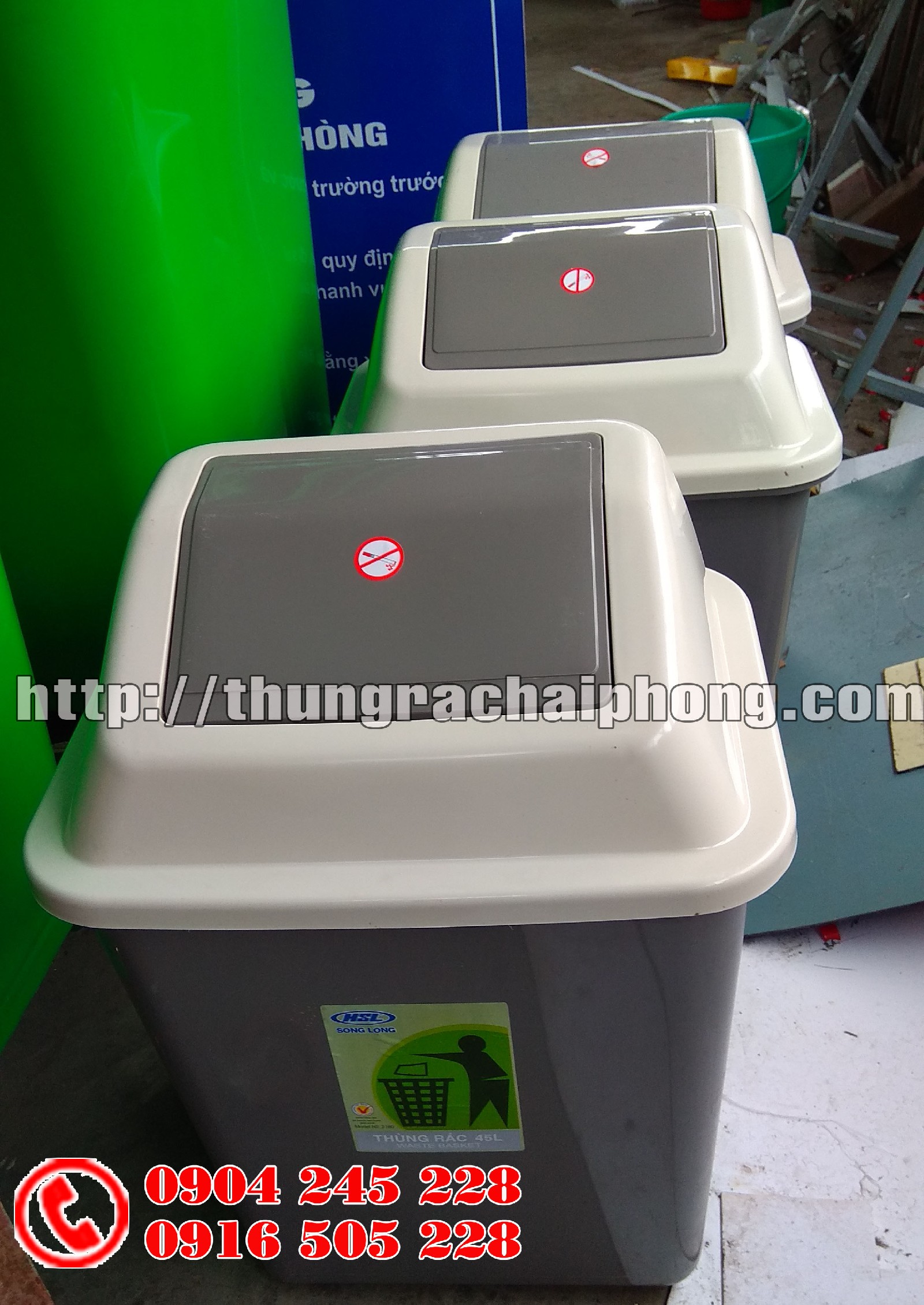 thung rác nhựa hải phòng
